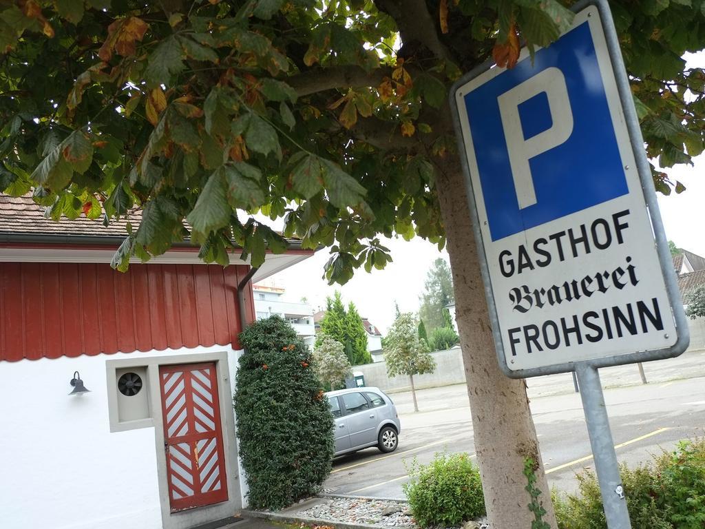Hotel Brauerei Frohsinn Arbon Oda fotoğraf