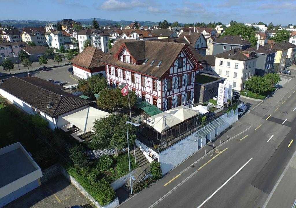 Hotel Brauerei Frohsinn Arbon Dış mekan fotoğraf